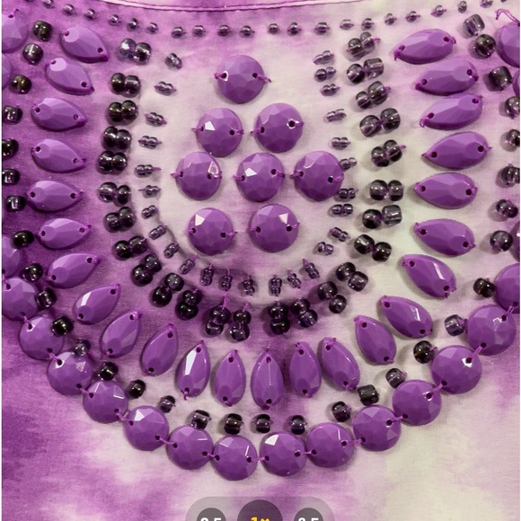 🌟SALE🌟🌼LANE BRYANT Purple Tie Dye Top🌼 - Picture 7 of 13